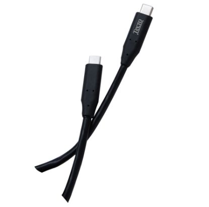  Зображення Кабель Tecro (TCC-3.0-0100BK) USB-USB Type-C, 1 м, чорний 