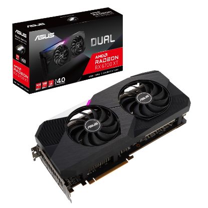  Зображення Відеокарта AMD Radeon RX 6700 XT 12GB GDDR6 Dual Asus (DUAL-RX6700XT-12G) 