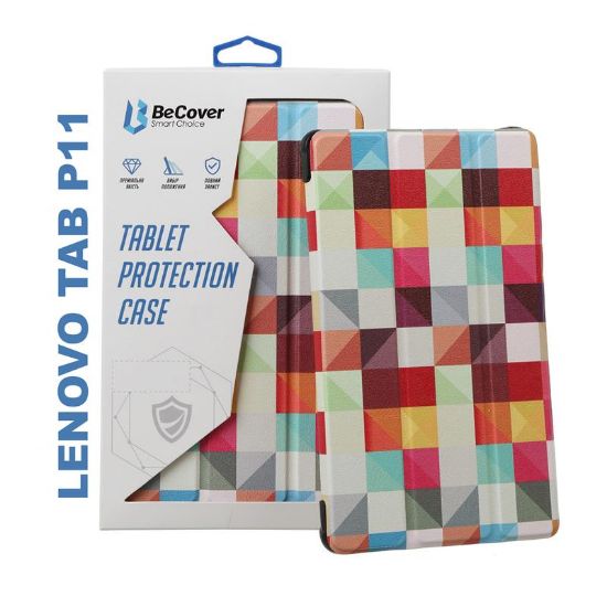  Зображення Чохол до планшета BeCover Smart Case Lenovo Tab P11 / P11 Plus Square (706107) 