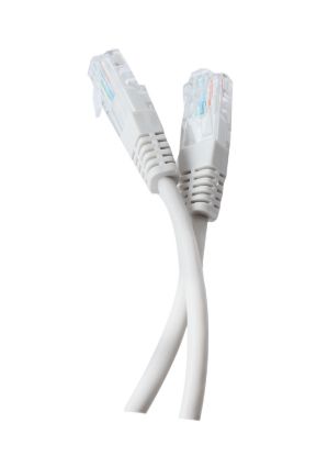  Зображення Патч-корд литий Tecro UTP-RJ45-0200, RJ45, Cat.5e, 2m, сірий 