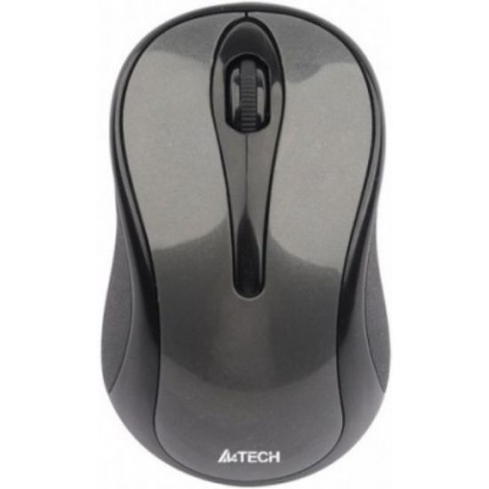  Зображення Мишка бездротова A4-Tech G3-280A USB Grey 