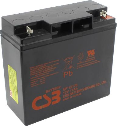  Зображення Акумуляторна батарея CSB 12V  17Ah  (GP12170)) 