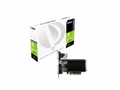  Зображення Відеокарта GF GT 710 2GB DDR3 Palit (NEAT7100HD46-2080H) 