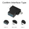  Зображення Адаптер Vention USB 3.1 Type-C / USB 3.0 OTG AF / microUSB BM (CDIB0) 