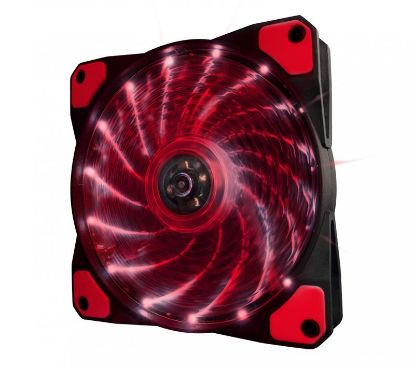  Зображення Вентилятор Frime Iris LED Fan 15LED Red OEM (FLF-HB120R15BULK) 