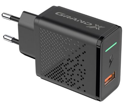  Зображення Зарядний пристрій Grand-X Fast Charge 3-в-1 Quick Charge 3.0, FCP, AFC, 18W CH-650 (CH-650) 