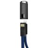  Зображення Кабель 0.22m USB 2.0 AM/Type-C Colorway (CW-CBUC023-BL) Blue, брелок 