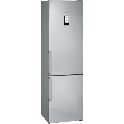  Зображення Холодильник Siemens з нижн. мороз., 203x60x67, xолод.відд.-279л, мороз.відд.-87л, 2дв., А++, NF, дисплей, нерж 