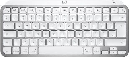  Зображення Клавіатура Logitech MX Keys Mini For Mac Wireless Illuminated Pale Grey (920-010526) 