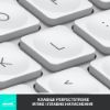  Зображення Клавіатура Logitech MX Keys Mini For Mac Wireless Illuminated Pale Grey (920-010526) 