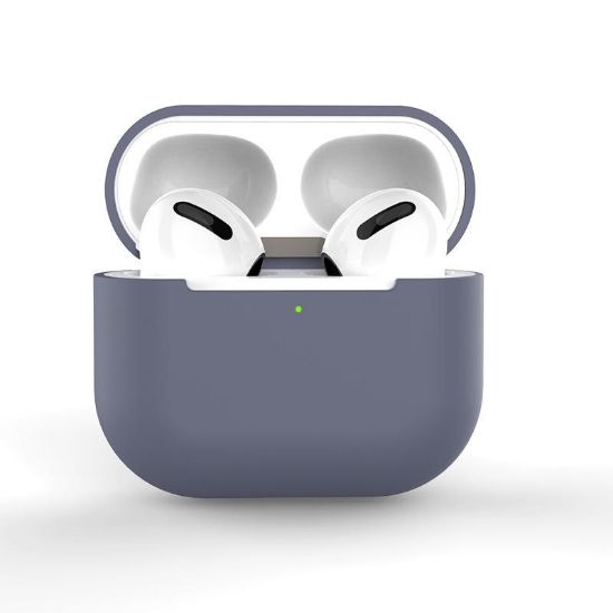  Зображення Чохол для навушників BeCover Silicon для Apple AirPods (3nd Gen) Light Purple (707183) 