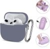  Зображення Чохол для навушників BeCover Silicon для Apple AirPods (3nd Gen) Light Purple (707183) 