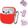  Зображення Чохол для навушників BeCover Silicon для Apple AirPods (3nd Gen) Red (707186) 