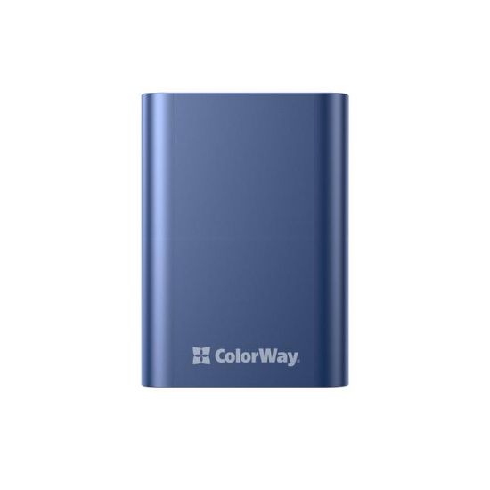  Зображення Внешний аккумулятор (Power Bank) Colorway 20000mAh Full power (USB QC3.0 + USB-C PD 22.5W) Blue 