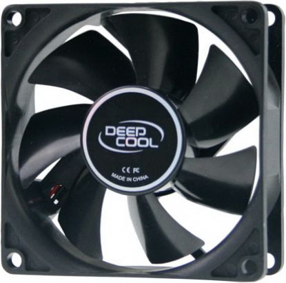  Зображення Вентилятор DeepCool XFAN 80, 80х80х25мм, Molex, чорний 