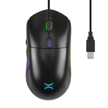  Зображення Мишка Noxo Scourge Gaming mouse USB Black (4770070881965) 