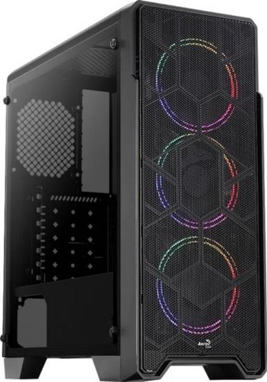  Зображення Корпус AeroCool Ore Saturn FRGB-G-BK-v1 (ACCM-PV21033.11) Black без БЖ 