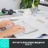  Зображення Клавіатура бездротова Logitech Wireless K380 UA White (920-009868) 