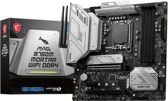  Зображення Материнська плата MSI MAG B760M Mortar WiFi DDR4 Socket 1700 