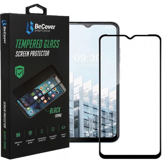  Зображення Скло захисне BeCover Tecno Pop 6 Pro (BE8) Black (708556) 