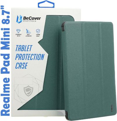  Зображення Чохол до планшета BeCover Smart Case Realme Pad Mini 8.7" Dark Green (708259) 