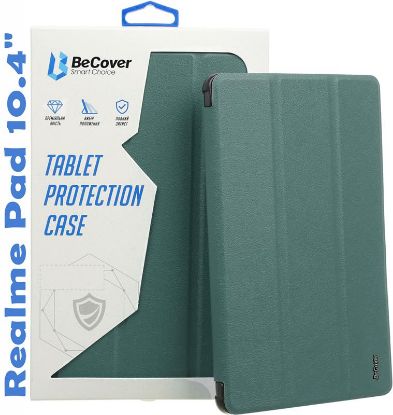  Зображення Чохол до планшета BeCover Smart Case Realme Pad 10.4" Dark Green (708266) 