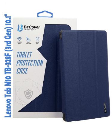  Зображення Чохол до планшета BeCover Smart Case Lenovo Tab M10 TB-328F (3rd Gen) 10.1" Deep Blue (708282) 