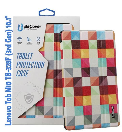  Зображення Чохол до планшета BeCover Smart Case Lenovo Tab M10 TB-328F (3rd Gen) 10.1" Square (708299) 