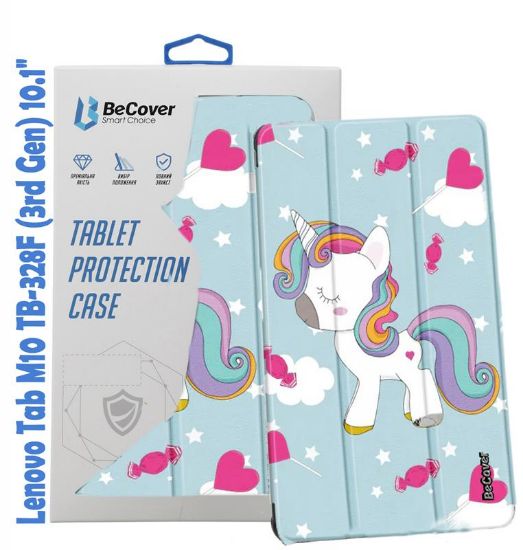  Зображення Чохол до планшета BeCover Smart Case Lenovo Tab M10 TB-328F (3rd Gen) 10.1" Unicorn (708300) 