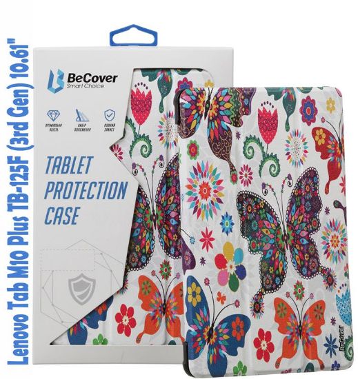  Зображення Чохол до планшета BeCover Smart Case Lenovo Tab M10 Plus TB-125F (3rd Gen)/K10 Pro TB-226 10.61" Butterfly (708311) 