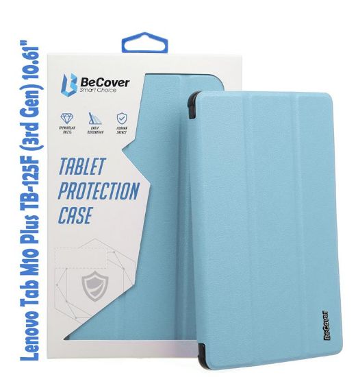  Зображення Чохол до планшета BeCover Smart Case Lenovo Tab M10 Plus TB-125F (3rd Gen)/K10 Pro TB-226 10.61" Light Blue (708310) 