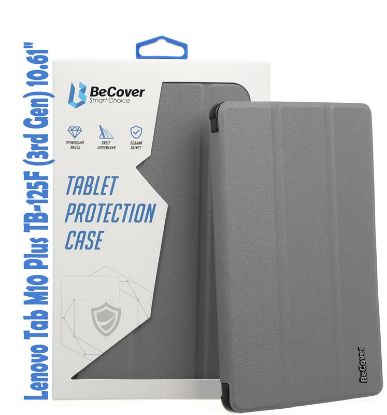  Зображення Чохол до планшета BeCover Smart Case Lenovo Tab M10 Plus TB-125F (3rd Gen)/K10 Pro TB-226 10.61" Gray (708304) 