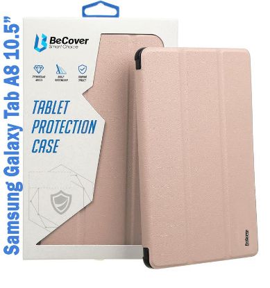  Зображення Чохол до планшета BeCover Soft Edge Samsung Galaxy Tab A8 10.5 (2021) SM-X200 / SM-X205 Rose Gold (708359) 