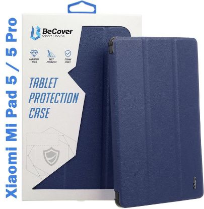  Зображення Чохол-книжка BeCover Soft Edge для Xiaomi Mi Pad 5/5 Pro Deep Blue (708362) 