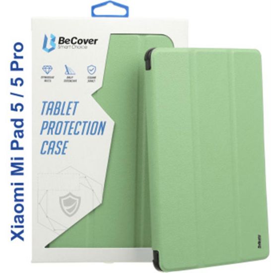  Зображення Чохол до планшета BeCover Soft Edge Pencil Mount Xiaomi Mi Pad 5 / 5 Pro Green (708330) 