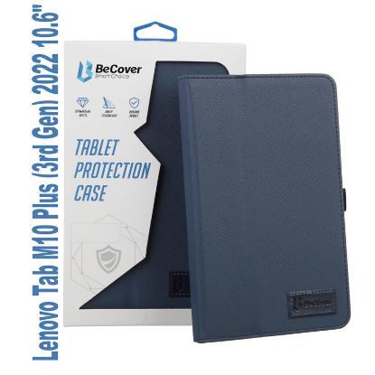  Зображення Чохол до планшета BeCover Slimbook Lenovo Tab M10 Plus (3rd Gen)/K10 Pro TB-226 10.61" Deep Blue (707980) 