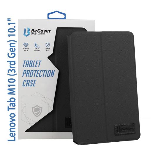  Зображення Чохол до планшета BeCover Lenovo Tab M10 TB-328F (3rd Gen) 10.1" Black (708337) 