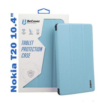  Зображення Чохол до планшета BeCover Smart Case Nokia T20 10.4" Light Blue (708051) 