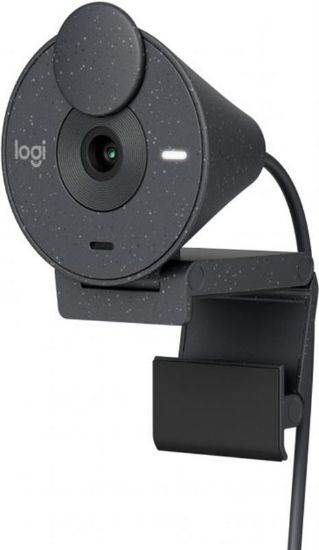  Зображення Веб-камера Logitech Brio 300 FHD Graphite (960-001436) 