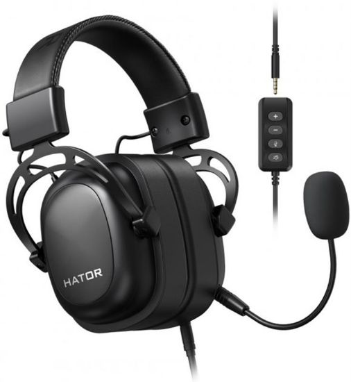  Зображення Гарнiтура Hator Hypergang 7.1 USB Black (HTA-840) 