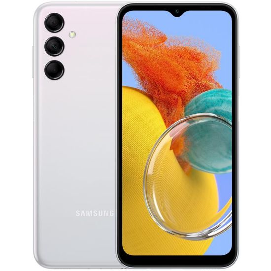  Зображення Смартфон Samsung Galaxy M14 SM-M146 4/128GB Dual Sim Silver (SM-M146BZSVSEK)_UA 