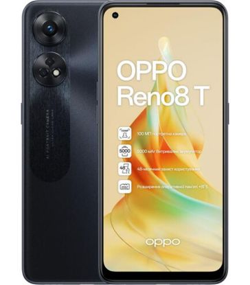  Зображення Смартфон Oppo Reno8 T 8/128GB Dual Sim Midnight Black 