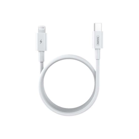  Зображення Кабель Remax RC-183i USB Type-C-USB Lightning Marlik PD 20W, 2м White (6954851205807) 