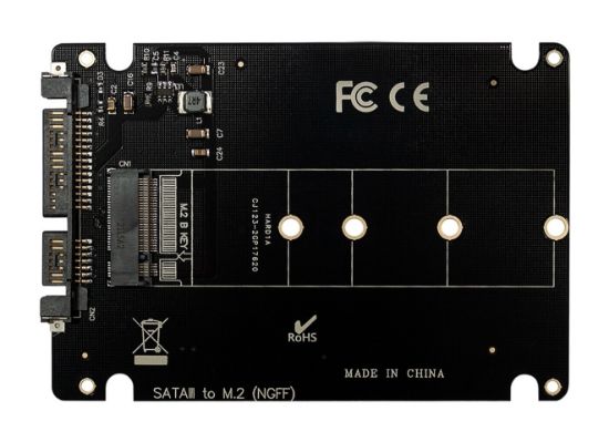  Зображення Плата розширення Frime (ECF-PCIEtoSSD015) PCI-E-4хM2, PLX8747 