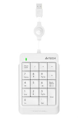  Зображення Клавіатура Fstyler Numeric Keypad White 