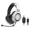  Зображення HeadPhone+Mic A4-Tech G535 Bloody (Black+White), 7.1 віртуальний звук, RGB підсвічування, USB) 