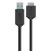  Зображення Кабель Belkin USB 3.0 - MicroUSB 3.0 (5Gbps) 0.9 м Black (F3U166bt03-BLK) 