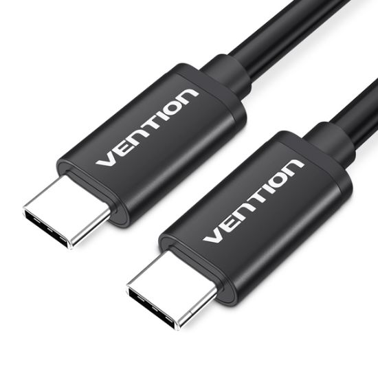  Зображення Кабель Vention USB 3.1 Type-C - USB 3.1 Type-C, 1 m, Black (CAUBF) 