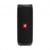  Зображення Акустична система 1.0 портативна JBL Flip 5, безпровідна, водозахищена, Bluetooth, Black (JBLFLIP5BLK)) 