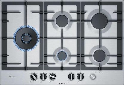  Зображення Варильна поверхня Bosch  газова, 75см, чавун, нерж 